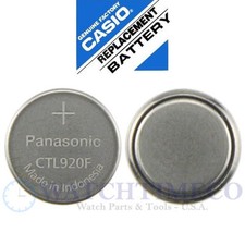 Panasonic CTL920 CTL920F Battery Casio G-Shock Edifice Atomic Wave Tough Solar picture