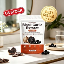 1-3PCS Fermented Black Garlic Extract, Natural Odorless Aged Garlic Supplements picture
