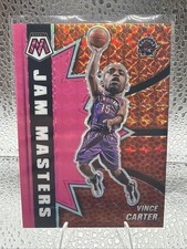 2020-21 Panini Mosiac Pink Flouresent /10 Jam Masters Vince Carter picture