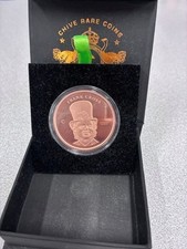 2021 The Chive Bill Murray Scrooged Frank Cross 1 oz Copper Coin picture