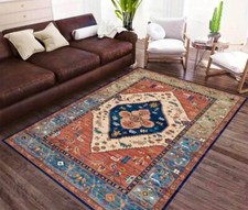 6x9 New Machine Washable Boho Moroccan Vintage Old World Bohemian Area Rugs picture