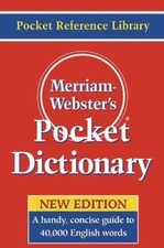 Merriam-Webster's Pocket Dictionary, Newest Edition, (Flexi Paperback)... picture