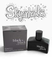 Black Is Black by Nu Parfums 3.3/3.4 oz EDT Spray for Men New picture