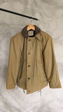 Vintage 1950s N-1 Civilian Deck Jacket Military Olive Green Medium Deadstock picture