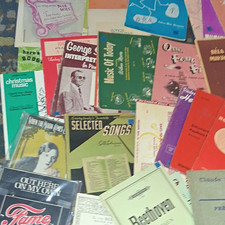 G. Schirmer Classical Piano Sheet Music Lot Beethoven Debussy Lot Of 115 Vtg picture