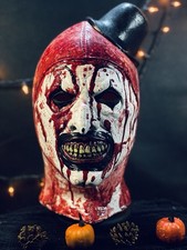 Tots Terrifier Art The Clown Bloody Rehauled Halloween Mask picture