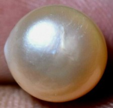 Natural Australian South Sea White Pearl 8.20 CT Certified Untreated Gemstone  picture