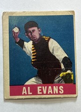 1948-49 Leaf - Al Evans #22 (RC) picture