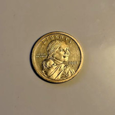 2008-S Sacagawea Dollar rare circulated  picture