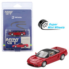 Mini GT 1:64 Honda NS-X Prototype Midship Sports 1989 Senna w/ Figure #1075 picture