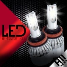 XENTEC LED HID Headlight Conversion kit H11 6000K for Hyundai Santa Fe 2009-2016 picture