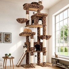 78” Large Cat Tree for Multiple Cats, Multi-Level Cat Tower for Maine Coon picture