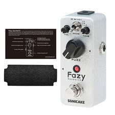Sonicake Fazy Sandwich Classic Fuzz Pedal Analog True Bypass Tone-control Pedals picture