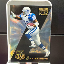 Pinnacle 1996 Zenith Emmitt Smith Dallas Cowboys Z Team Promo #4 of 18 Card picture