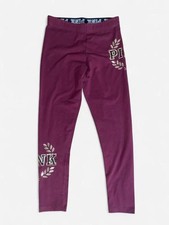 PINK Victoria’s Secret Sequin Logo Leggings - L Victoria’s Secret PINK burgundy picture
