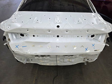 2021-2026 Hyundai Elantra Trunk Lid Gate Panel White OEM 69200-AA010 *DAMAGE* picture