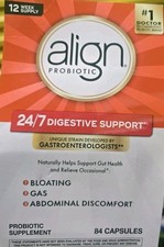 Align Daily Probiotic Supplement Capsules 84 Count Digestive 10/28 picture