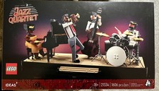 LEGO Ideas 21334 Jazz Quartet Complete Set 1606 pcs Used-Box In Good Condition picture
