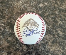 Pat Gillick Signed 2008 World Series Baseball “2008 Champs” Insc Phillies PSA picture