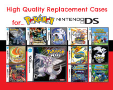 Authentic Nintendo DS Cases w/ Complimentary Pokémon Covers picture