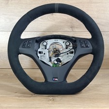 BMW Steering Wheel Alcantara E92 E90 E91 E93 E81 E82 E88  M FLAT BOTTOM picture