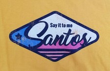 Phish S.A.N.T.O.S. Kasvot Vaxt Yellow Trey Lot Style T Shirt 2XL XXL New Unworn picture