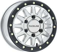 RACELINE - Alpha Bdlk 15x6.5 6/139.7 (+74mm) Silver/Blk | A14SB-56560+74 picture
