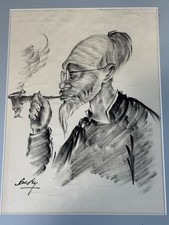 Vintage Be Ky Original Art picture