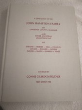 A Genealogy of the John Hampton Family of Lawrence County, Alabama picture