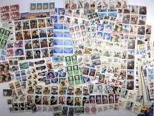 Vintage 80’s 90’s Lot Unused US Postage Stamps • Approx 500+ • Face Value? Read picture