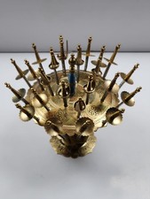 Vintage Toledo Swords Cocktail Party Picks Set Of 24 With Stand Bar wear picture