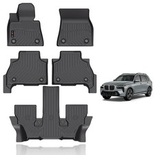 KELCSEECS Floor Mats Custom for 2026 2025-2019 BMW X7 40i, M50i, M60i (only f... picture