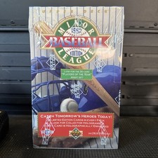 1992 Upper Deck Minor League Baseball Sealed Factory Box Jeter Chipper RC's picture