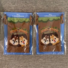 Disney Ambassador Hotel Chip and Dale Neck Pouch picture