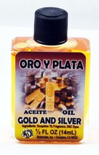 BRYBRADAN Gold and Silver Oil / Oro y Plata Aceite- ½fl.oz. /14.7ml picture