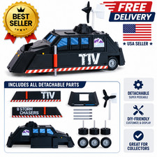 TIV 2 Storm Chaser Tornado Intercept Static Display Model 6 Wheels Moving picture