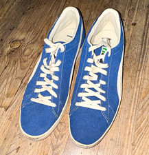 PUMA x Butter Goods Men’s Low Top Lace-Up Sneakers Blue/White Solid corduroy  picture