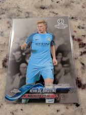 2017-18 Topps Chrome UCL Kevin De Bruyne #LG-KDB Promotional Sample Card City picture