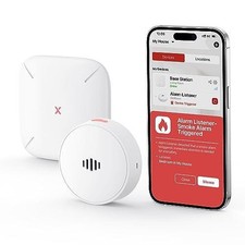 X-Sense Wi-Fi Alarm Listener Kit with Voice Location, Real-Time Notifications, picture
