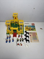 Vintage Lego Legoland Classic Yellow Castle 375/6075 99% With Instructions picture