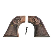 Ruger Wrangler Walnut Buffalo Nickel Grips Fits Super Wrangler & Blackhawk picture