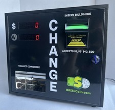 High Security Dollar To Quarter change machine fits 3000 quarters ($750) picture