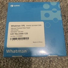 Whatman 1PS Phase Separators Filter Paper 125 mm Diameter 2200-125 100 Circles picture