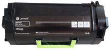 Lexmark 62D1H0E Black High Yield Toner Cartridge Without Box Weight: 2lb:3.4oz picture