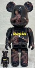 Bearbrick x Oasis Knebworth 1996 (Noel Gallagher) 100% & 400% Set picture