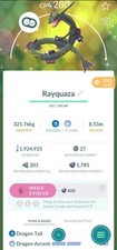 Lv50-3moves-Shiny Rayquaza - Dragon Ascent + Breaking Swipe + Lucky Trinket picture