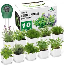 Herb Garden Kit Indoor Herb Garden Starter Kit -10 Variety Herbs Kitchen Window picture