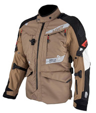 Leatt ADV MultiTour 7.5 Motorcycle Jacket Desert Brown/Black/White Size Small picture