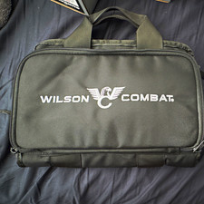 Wilson Combat Soft Pistol Case 1 Gun Padded Mag Storage Nylon Black 2 Pockets picture