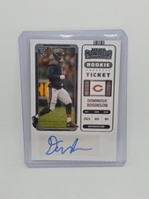 2022 Panini Contenders - Rookie Ticket Dominique Robinson #233 (AU, RC) picture